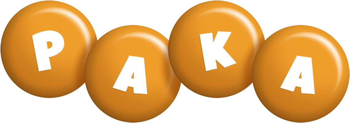 Paka candy-orange logo