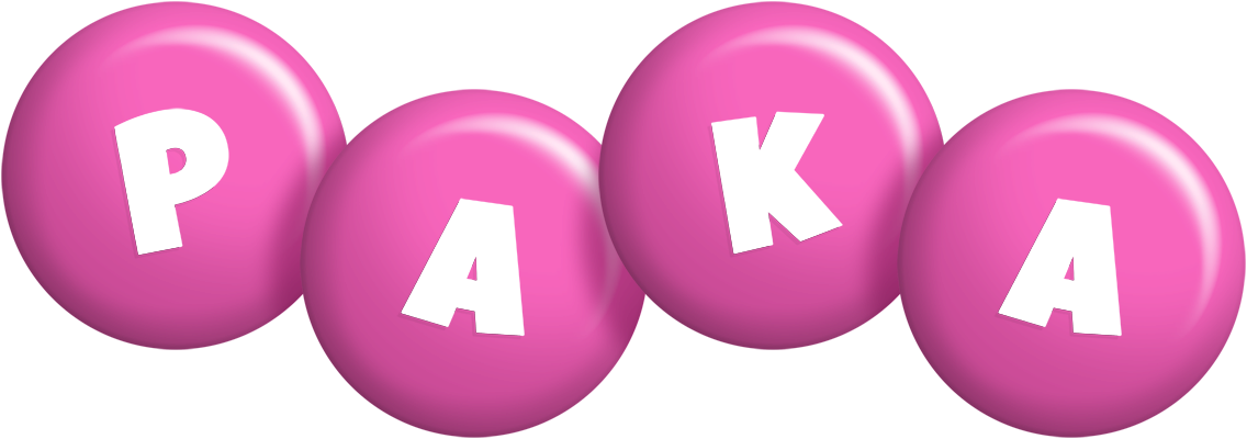 Paka candy-pink logo