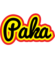 Paka flaming logo