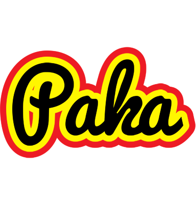 Paka flaming logo