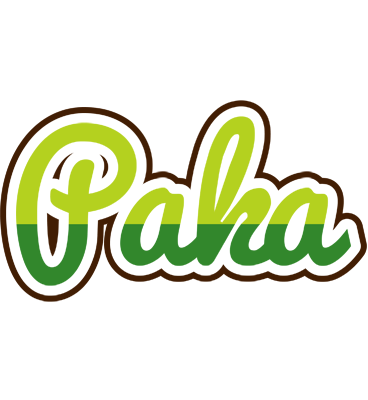 Paka golfing logo