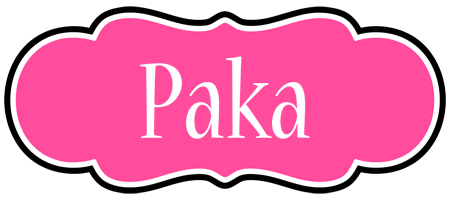 Paka invitation logo