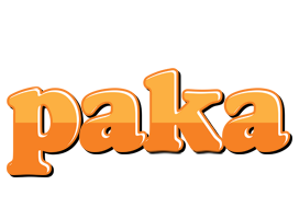 Paka orange logo