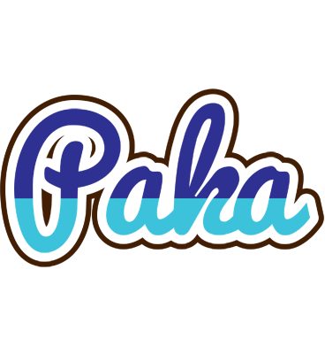 Paka raining logo