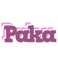 Paka relaxing logo