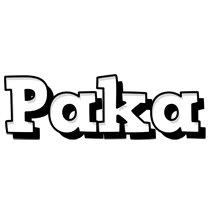 Paka snowing logo