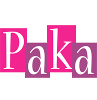 Paka whine logo