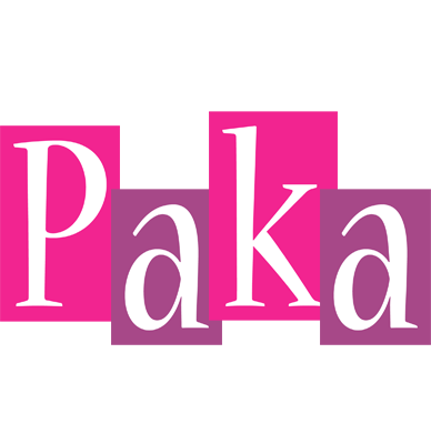 Paka whine logo