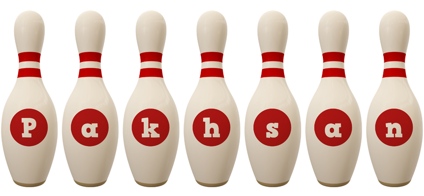Pakhsan bowling-pin logo
