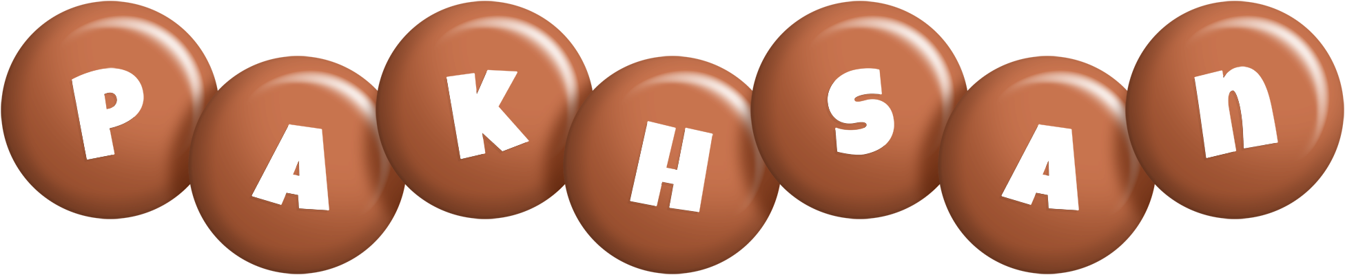 Pakhsan candy-brown logo