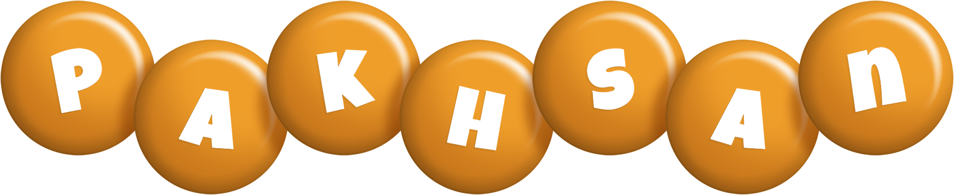 Pakhsan candy-orange logo