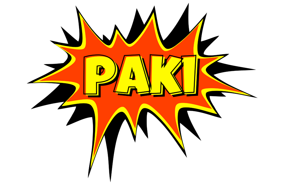 Paki bazinga logo