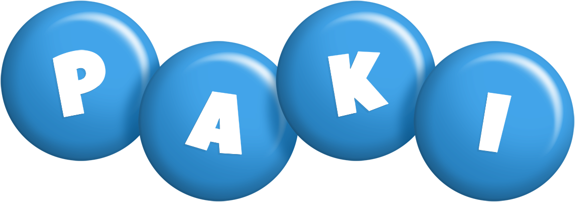 Paki candy-blue logo