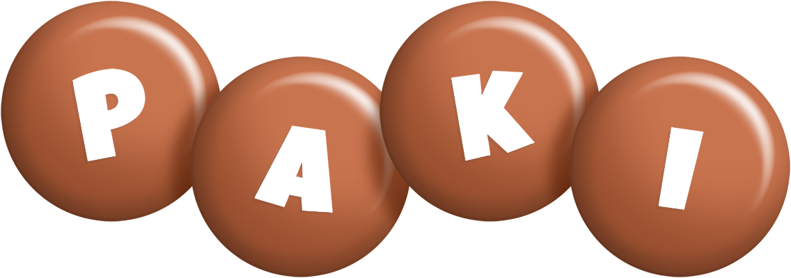 Paki candy-brown logo