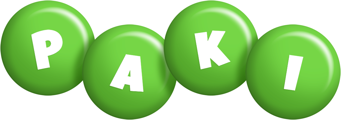 Paki candy-green logo