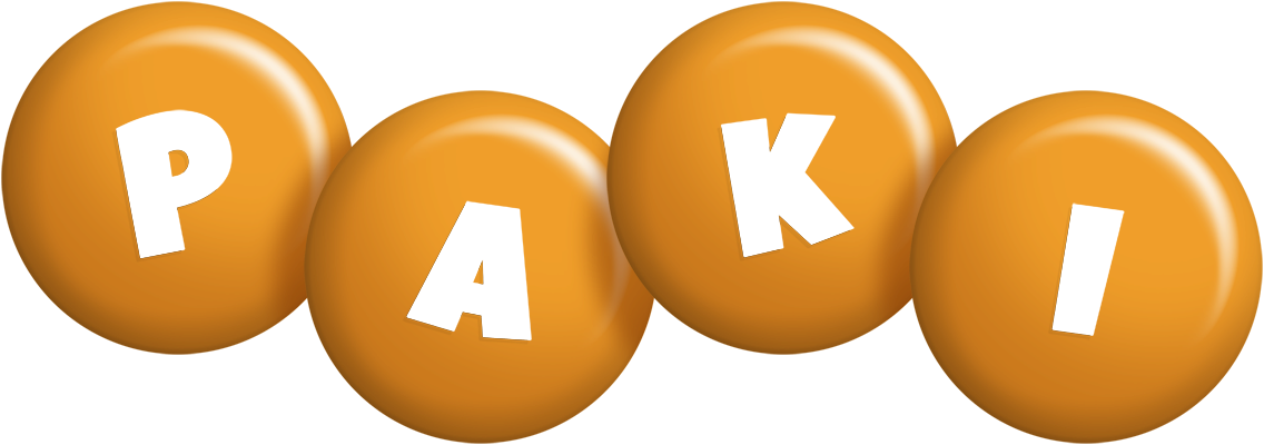 Paki candy-orange logo