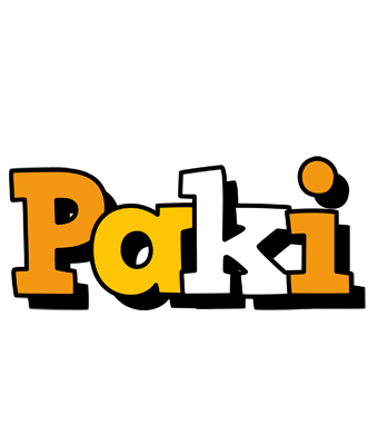 Paki cartoon logo