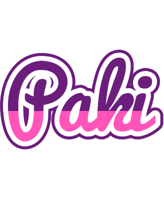 Paki cheerful logo