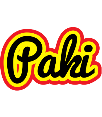 Paki flaming logo