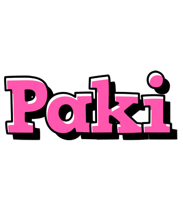 Paki girlish logo