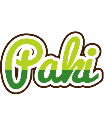 Paki golfing logo