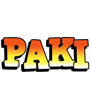 Paki sunset logo