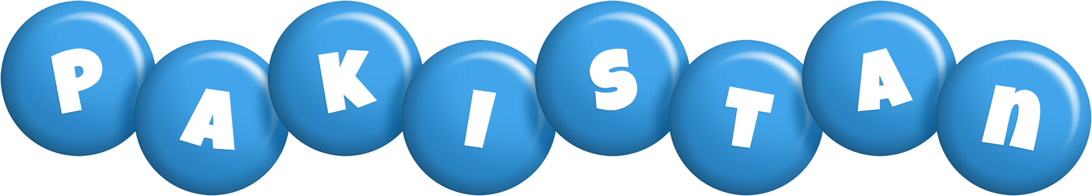 Pakistan candy-blue logo