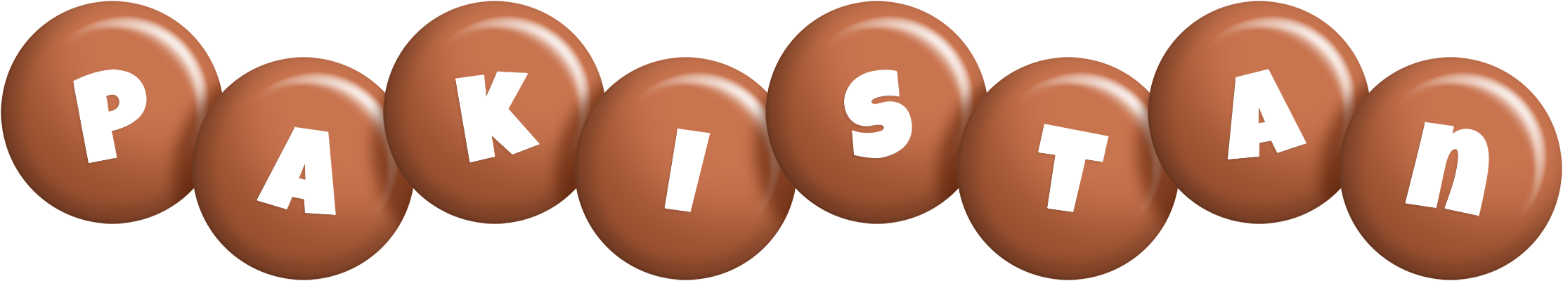 Pakistan candy-brown logo