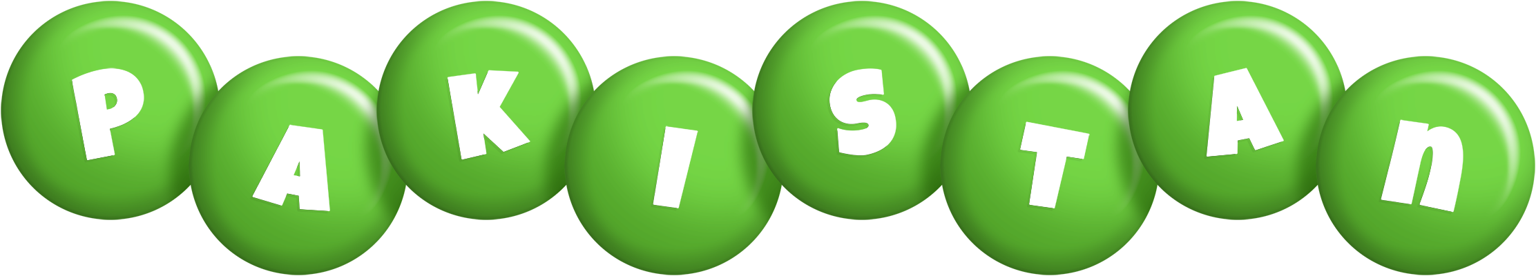 Pakistan candy-green logo