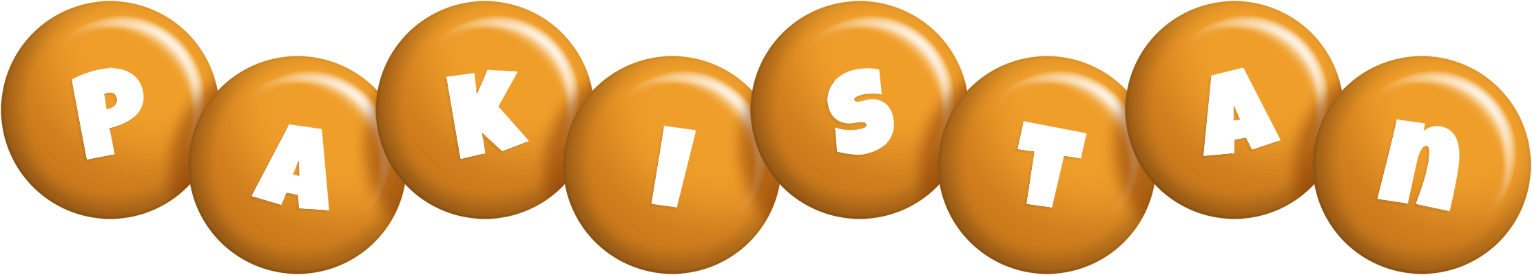 Pakistan candy-orange logo