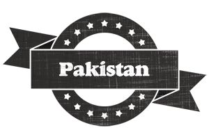 Pakistan grunge logo