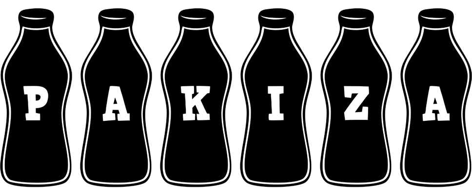 Pakiza bottle logo