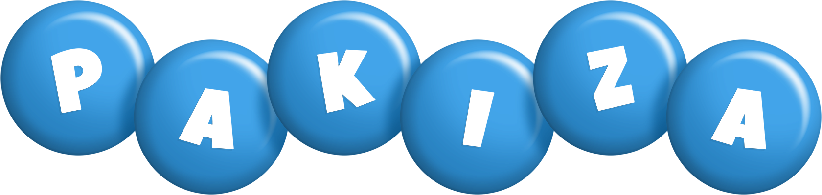 Pakiza candy-blue logo