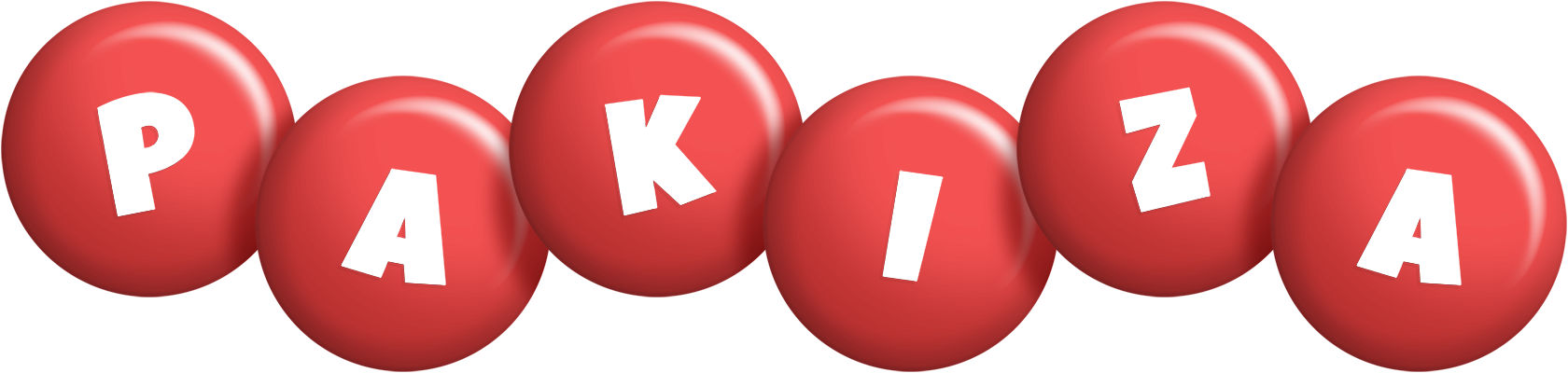 Pakiza candy-red logo