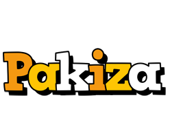 Pakiza cartoon logo