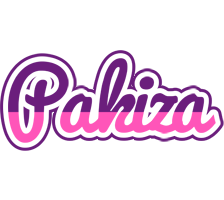 Pakiza cheerful logo