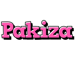 Pakiza girlish logo