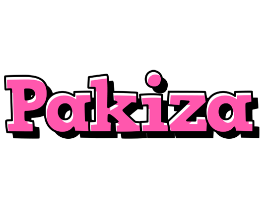 Pakiza girlish logo