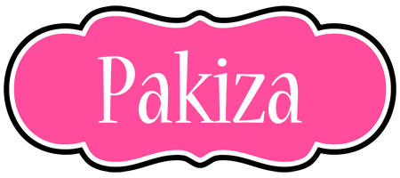 Pakiza invitation logo