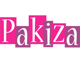 Pakiza whine logo