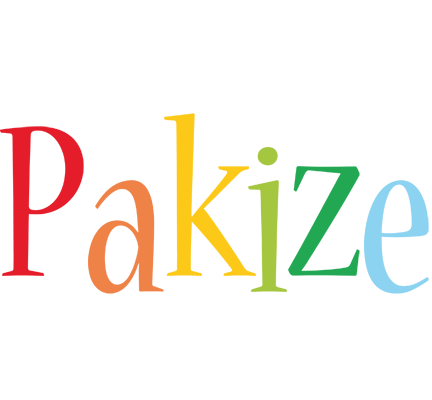 Pakize birthday logo