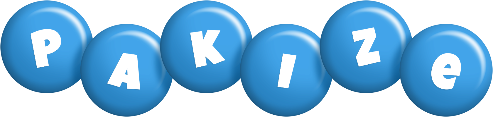 Pakize candy-blue logo