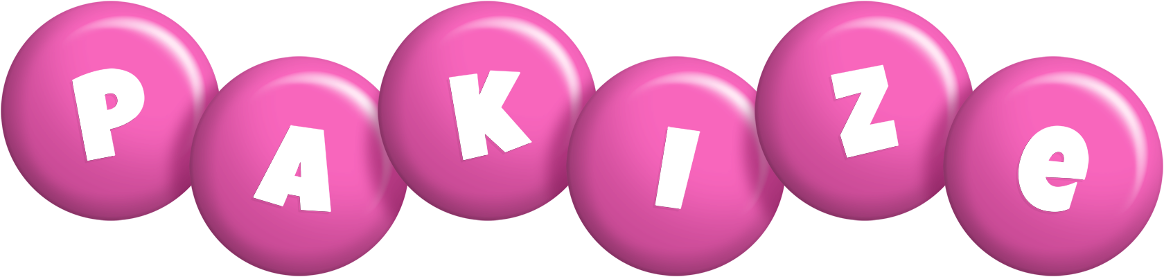 Pakize candy-pink logo