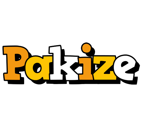 Pakize cartoon logo