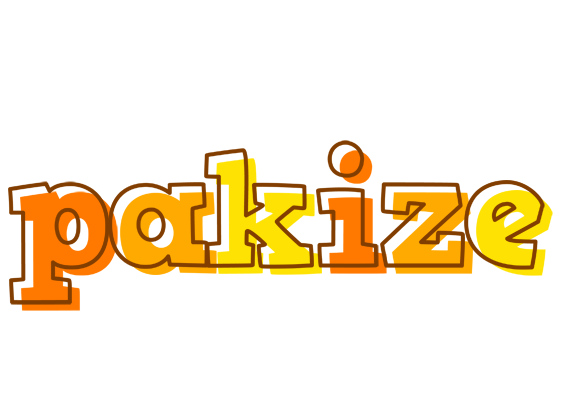 Pakize desert logo