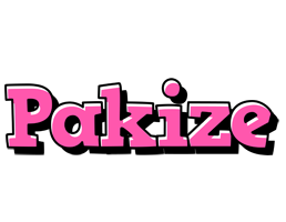 Pakize girlish logo