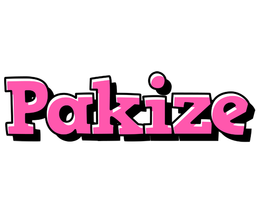 Pakize girlish logo