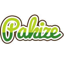 Pakize golfing logo