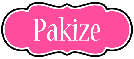 Pakize invitation logo