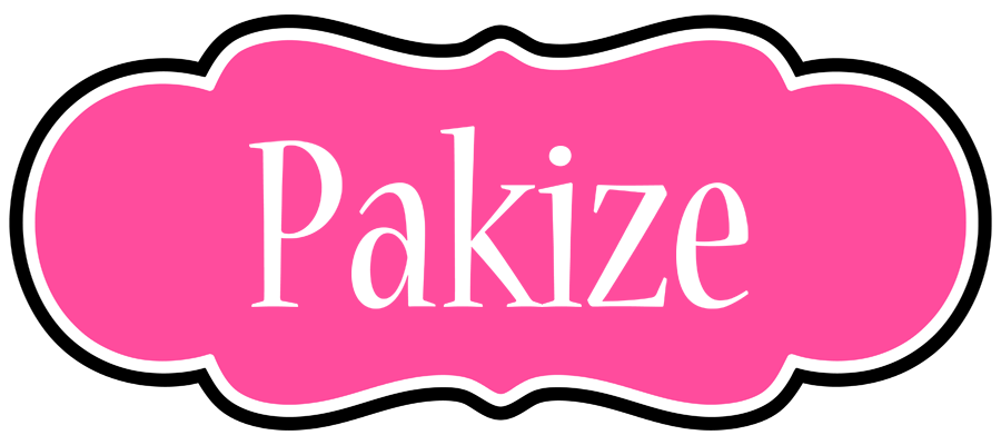 Pakize invitation logo